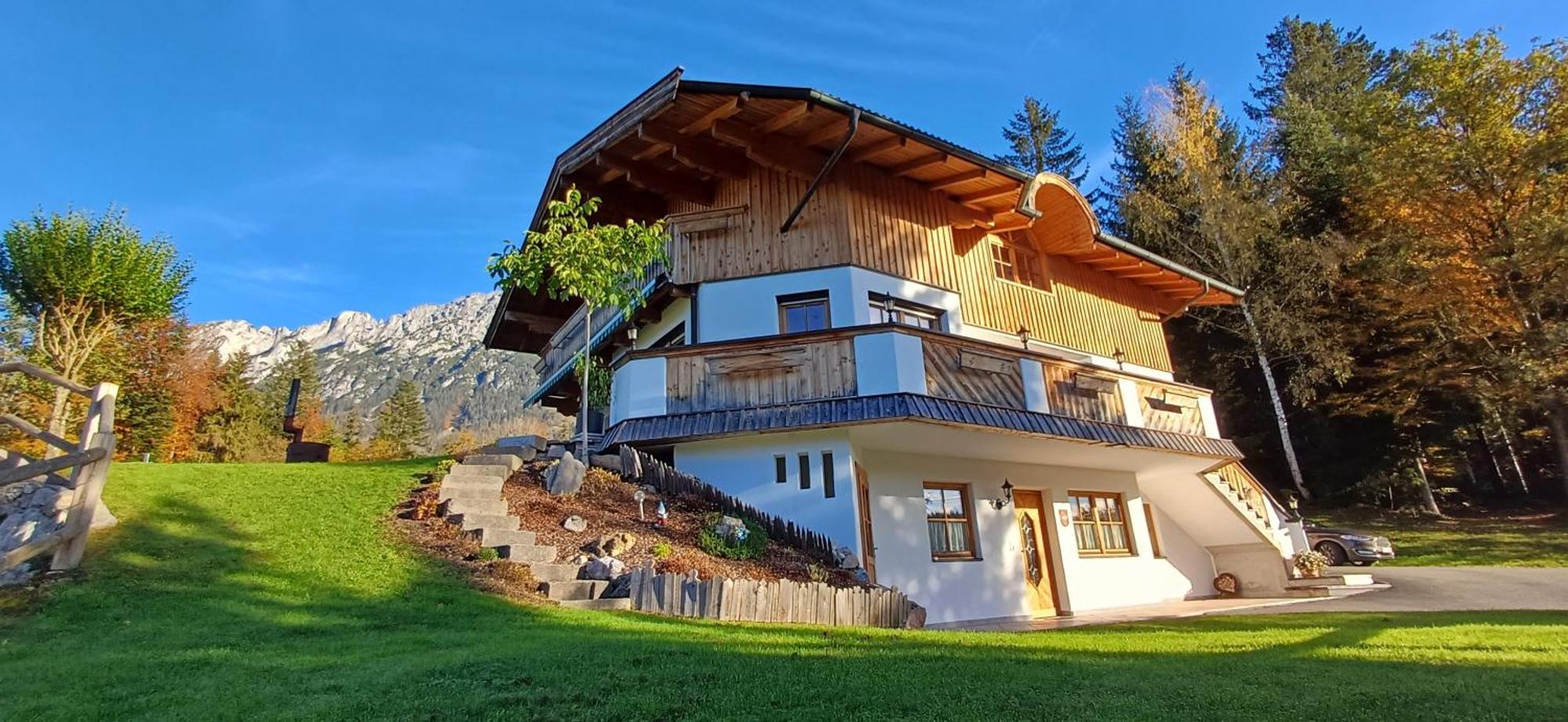 Ferienwohnung Sappl Scheffau am Wilden Kaiser Exterior foto
